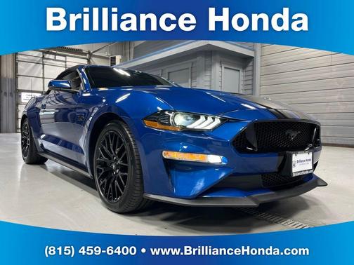 Atlas Blue Metallic 2022 Ford Mustang GT Premium