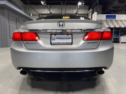 Alabaster Silver Metallic 2013 Honda Accord Sport