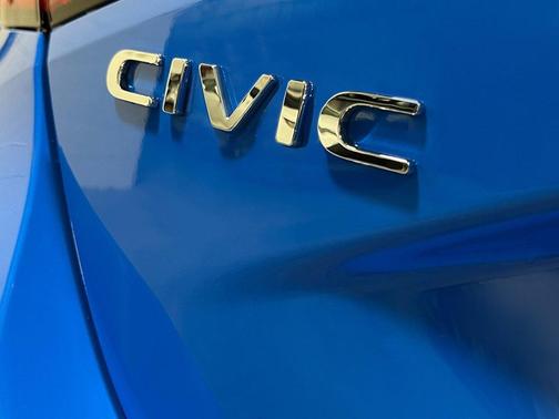 Blue 2027 Honda Civic Sport