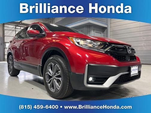 Radiant Red Metallic 2022 Honda CR-V EX-L