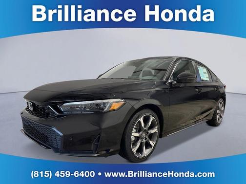 Crystal Black 2026 Honda Civic Hybrid Sport Touring