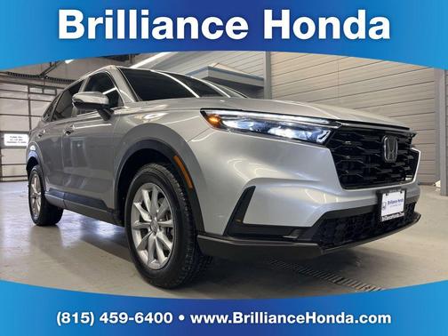 Solar Silver Metallic 2026 Honda CR-V EX SUV