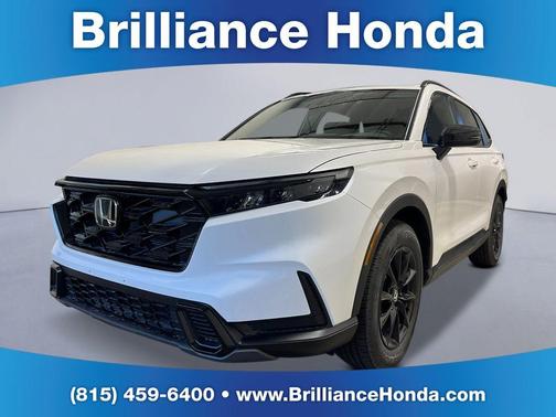 Platinum White 2026 Honda CR-V Hybrid Sport