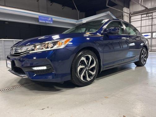 Blue 2017 Honda Accord EX w/Honda Sensing