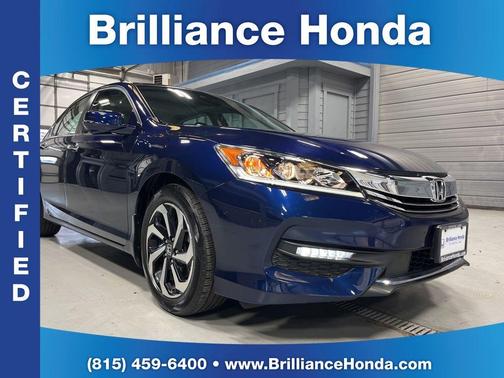 Blue 2017 Honda Accord EX w/Honda Sensing