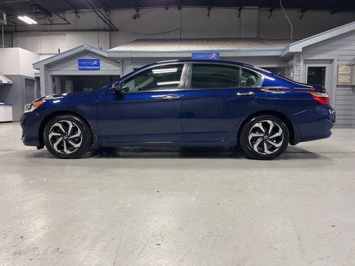 Blue 2017 Honda Accord EX w/Honda Sensing