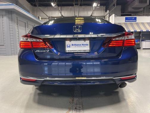 Blue 2017 Honda Accord EX w/Honda Sensing