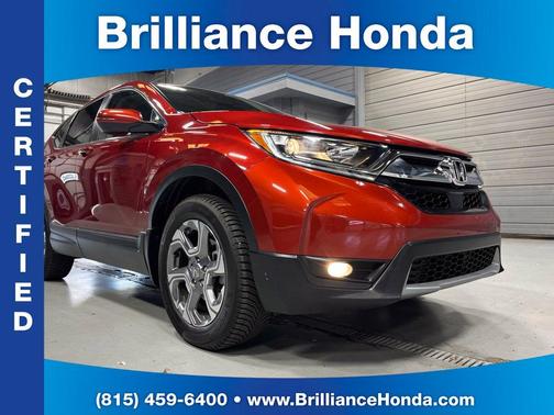 Molten Lava Pearl 2017 Honda CR-V EX