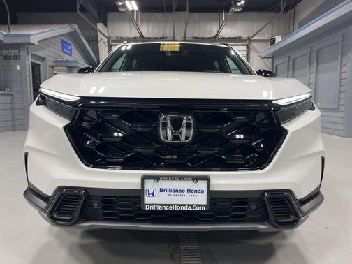Platinum White Pearl 2026 Honda CR-V Hybrid Sport-L