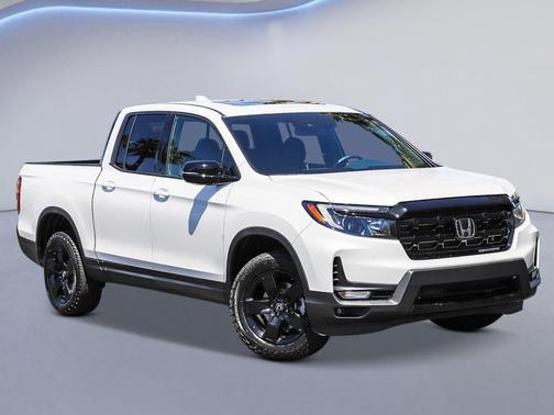 Platinum White 2026 Honda Ridgeline Black Edition
