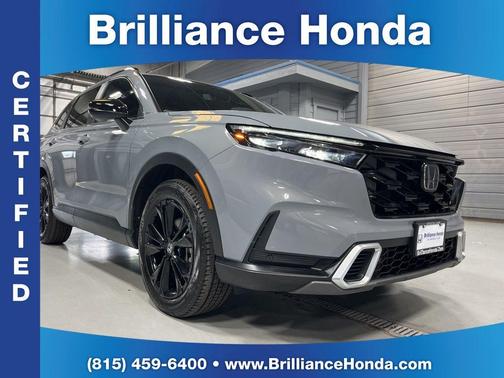 Urban Gray Pearl 2024 Honda CR-V Hybrid Sport Touring