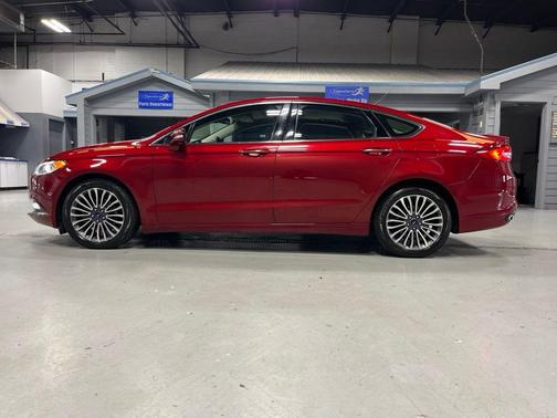 Ruby Red Metallic 2017 Ford Fusion Titanium