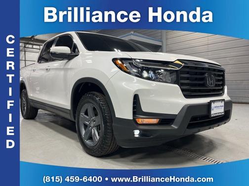Platinum White Pearl 2023 Honda Ridgeline RTL