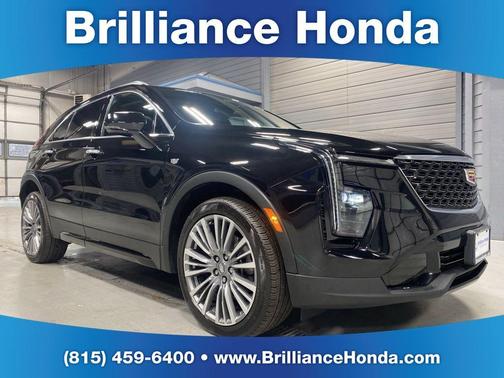 Stellar Black Metallic 2024 Cadillac XT4 Premium Luxury