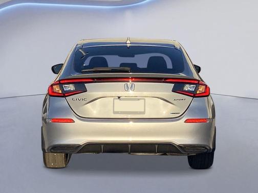 Silver 2026 Honda Civic Hybrid Sport