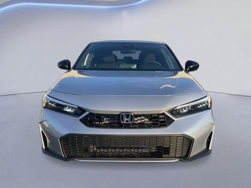 Silver 2026 Honda Civic Hybrid Sport