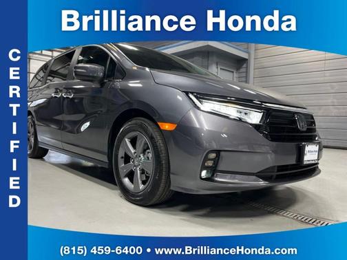 Modern Steel Metallic 2024 Honda Odyssey EX