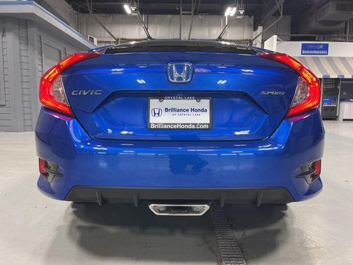 Aegean Blue Metallic 2021 Honda Civic Sport