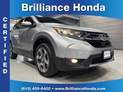Modern Steel Metallic 2018 Honda CR-V EX-L