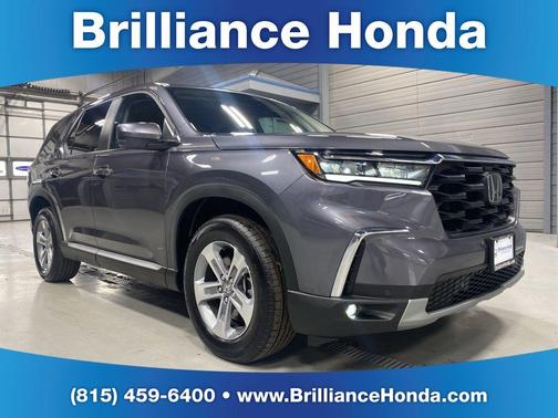 Modern Steel Metallic 2025 Honda Pilot EX-L