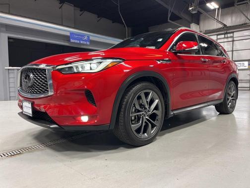 Dynamic Sunstone Red 2022 INFINITI QX50 AUTOGRAPH