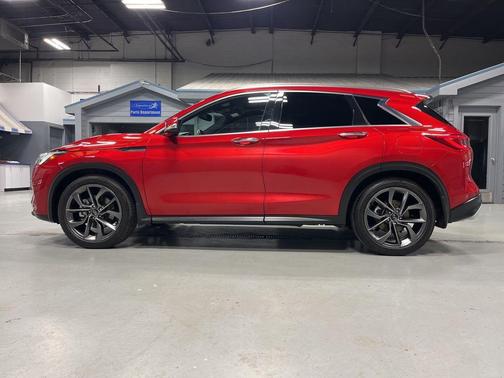 Dynamic Sunstone Red 2022 INFINITI QX50 AUTOGRAPH