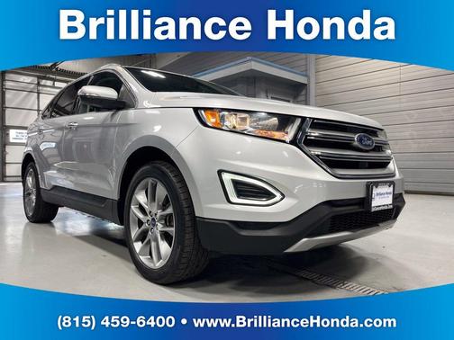 Ingot Silver 2015 Ford Edge Titanium
