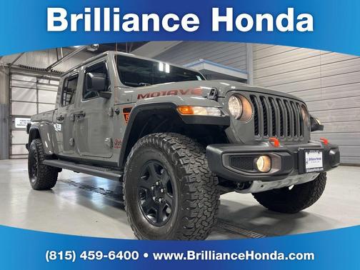 Sting Gray Clearcoat 2021 Jeep Gladiator Mojave