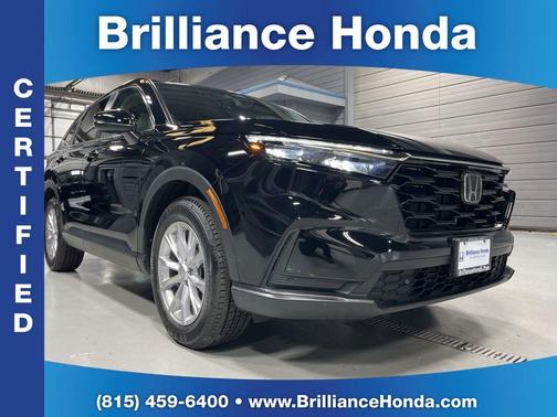 Crystal Black Pearl 2024 Honda CR-V EX-L