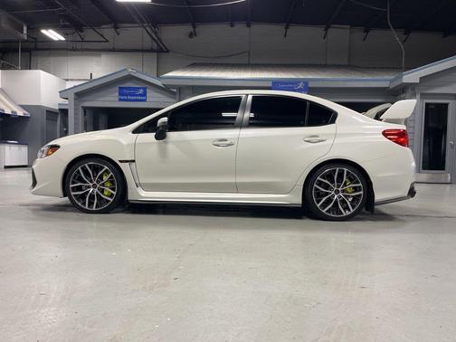 Crystal White Pearl 2021 Subaru WRX STI Base
