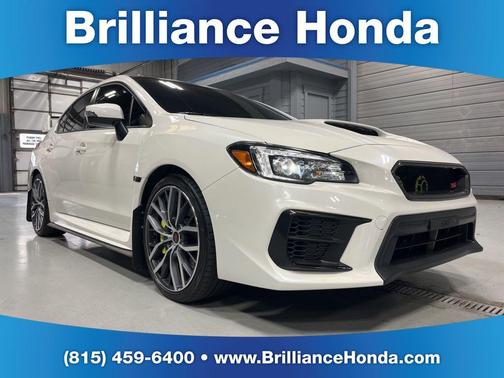Crystal White Pearl 2021 Subaru WRX STI Base