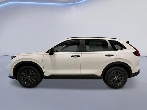 Platinum White 2026 Honda CR-V Hybrid TrailSport