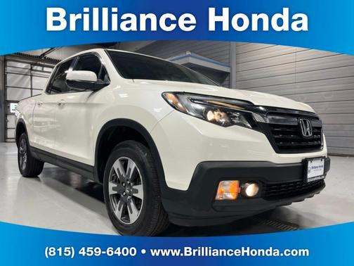 White Diamond Pearl 2019 Honda Ridgeline RTL