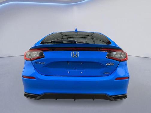 Blue 2026 Honda Civic Hybrid Sport Touring
