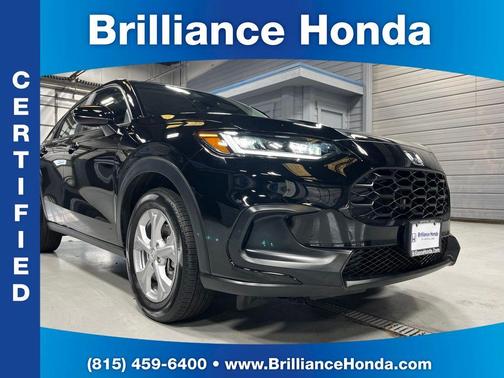 Crystal Black Pearl 2024 Honda HR-V LX