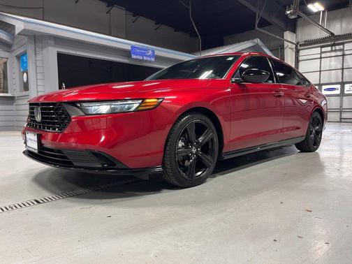 Radiant Red Metallic 2023 Honda Accord Hybrid Sport-L