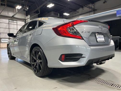Lunar Silver Metallic 2019 Honda Civic Sport
