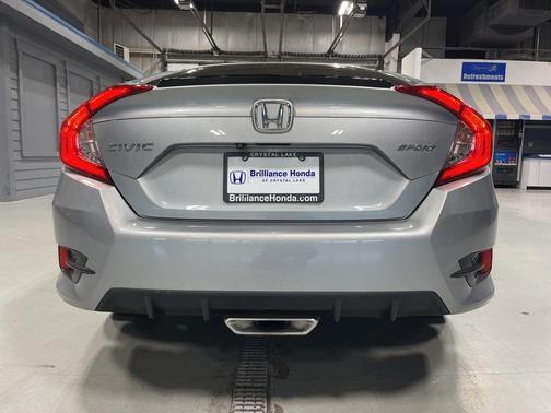 Lunar Silver Metallic 2019 Honda Civic Sport