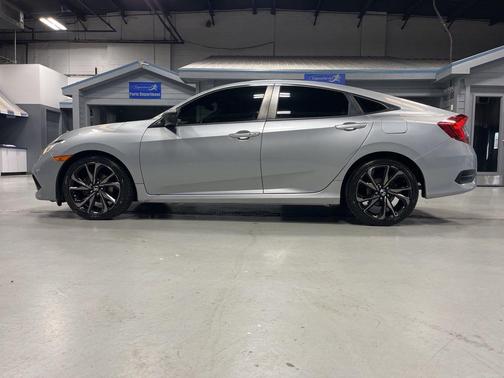 Lunar Silver Metallic 2019 Honda Civic Sport