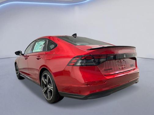 Radiant Red 2026 Honda Accord Hybrid Sport