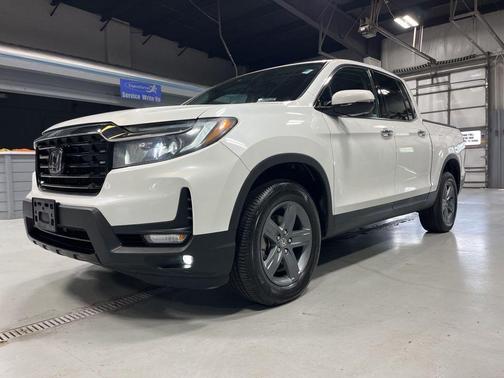 Platinum White Pearl 2021 Honda Ridgeline RTL-E