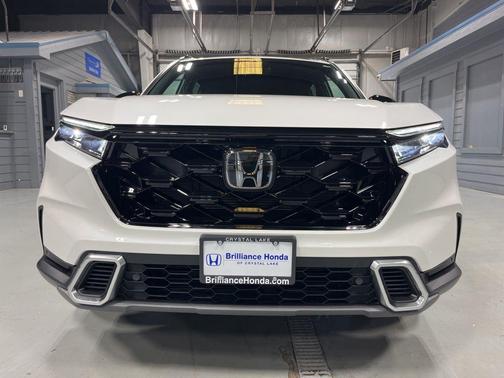 Platinum White Pearl 2026 Honda CR-V Hybrid Sport Touring