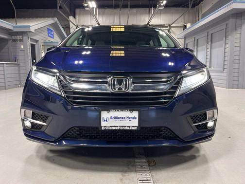 Obsidian Blue Pearl 2020 Honda Odyssey Elite