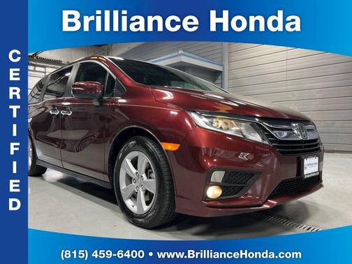 Deep Scarlet Pearl 2019 Honda Odyssey EX-L