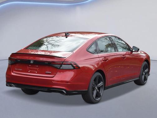 Radiant Red 2026 Honda Accord Hybrid Sport-L