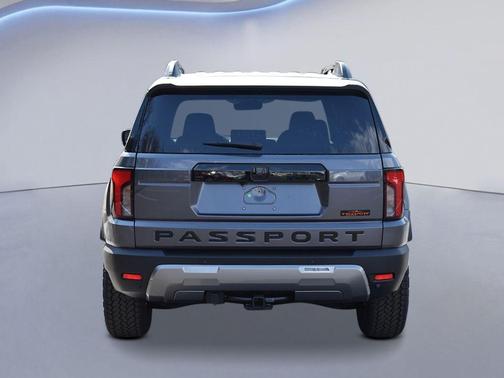 Modern Steel Metallic 2026 Honda Passport TrailSport Elite Blackout
