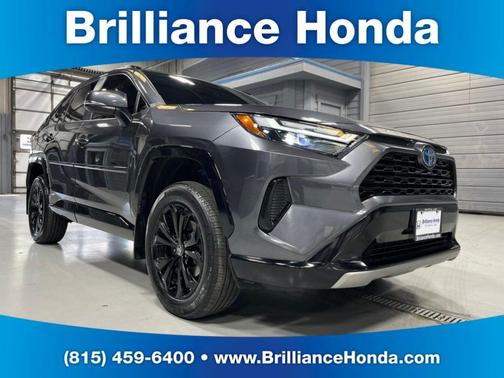 Magnetic Gray Metallic 2023 Toyota RAV4 Hybrid SE