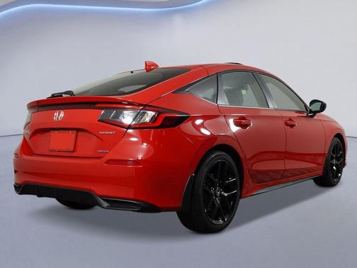 Rallye Red 2026 Honda Civic Hybrid Sport
