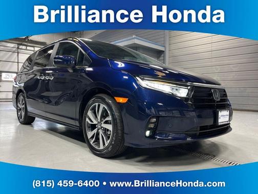 Obsidian Blue Pearl 2024 Honda Odyssey Touring