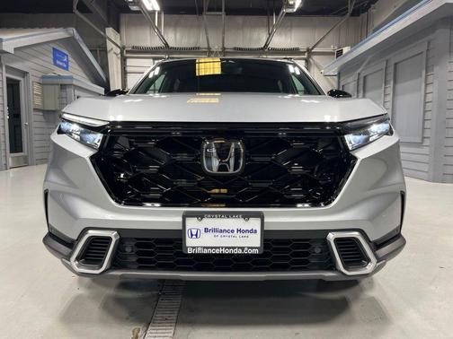 Solar Silver Metallic 2026 Honda CR-V Hybrid Sport Touring